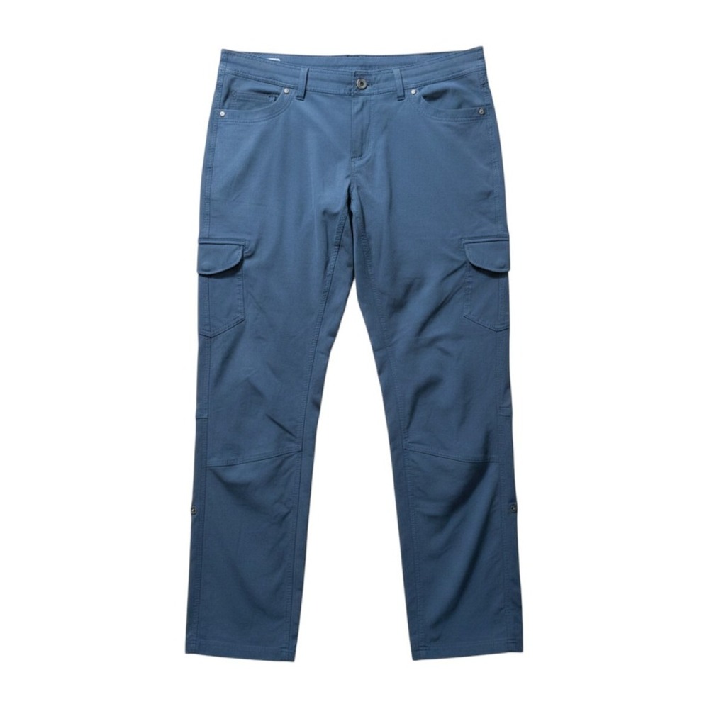 Kuhl Splash Blue Roll Up Cargo Hiking Pants Womens 14 Reg Convertible‎ Capri